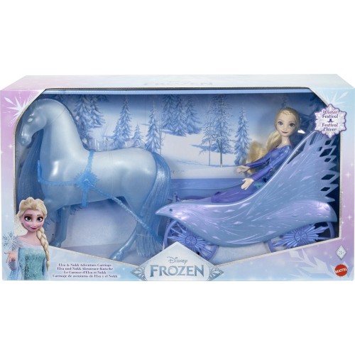 Mattel Disney Frozen Έλσα Με Άμαξα JBG56 194735259724