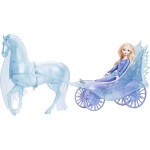 Mattel Disney Frozen Elsa Fashion Doll With Dress & Nokk With Adventure Carriage JBG56 194735259724