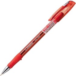 Στυλό Stabilo Bille 508Ν Needlepoint Fine Κόκκινο 128508750red 9556091139897