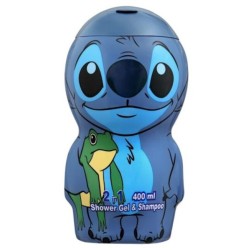 Air-Val Disney Stitch Children's Shampoo 2 In 1 In Gel Form 400Ml 9539 8411114095394