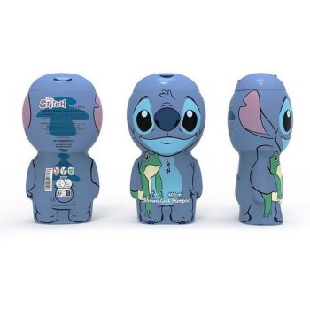 Air-Val Disney Stitch Children's Shampoo 2 In 1 In Gel Form 400Ml 9539 8411114095394