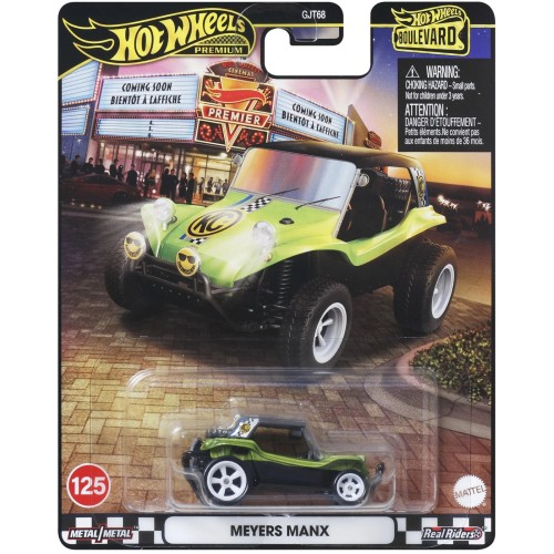 Mattel Hot Wheels Συλλεκτικα Αυτοκινητάκια - Boulevard Hw Meyers Manx Όχημα Παιχνίδι GJT68 / JBL22 194735262878