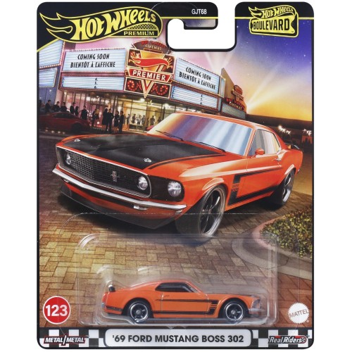 Mattel Hot Wheels Jbl25 Toy Vehicle 69 Ford Mustang Boss GJT68 / JBL20 194735262823