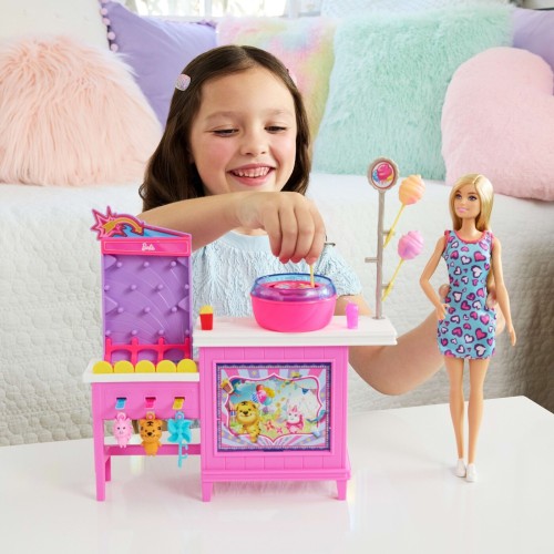Mattel Barbie Mysteries: Beach Detectives “malibu” Doll, Cotton Candy Game Playset & Accessories JFV67 194735306299