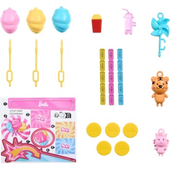 Mattel Barbie Παιχνίδια Στο Λουνα Παρκ Κούκλα JFV67 194735306299
