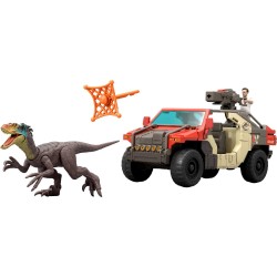 Mattel Jurassic World  - Δεινοσαυρος Με Οχημα Και Φιγουρα JGB59 194735309504