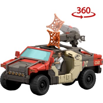 Mattel Jurassic World  - Δεινοσαυρος Με Οχημα Και Φιγουρα JGB59 194735309504