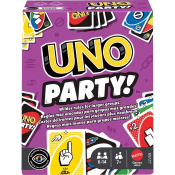 Mattel Uno Party JJV58 194735342402