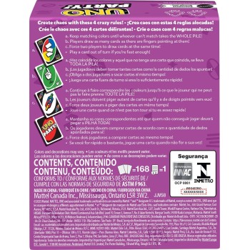 Mattel Uno Party JJV58 194735342402