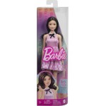 Mattel Barbie Fashionistas Doll, Black Hair & Pink Gingham Dress FBR37 / HRH21 194735176649