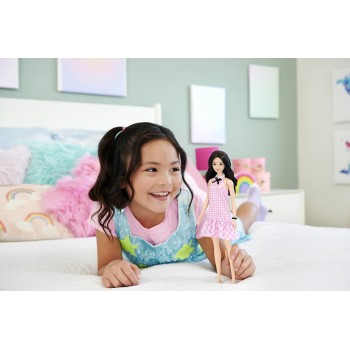 Mattel Barbie Fashionistas - Καρο Φόρεμα Fashionistas Κούκλα FBR37 / HRH21 194735176649