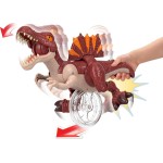 Mattel Fisher-Price  Imaginext Jurassic World Rebirth Dinosaur Toy, Sprinting Spinosaurus Figure With Lunge & Chomp Motion, 9 In