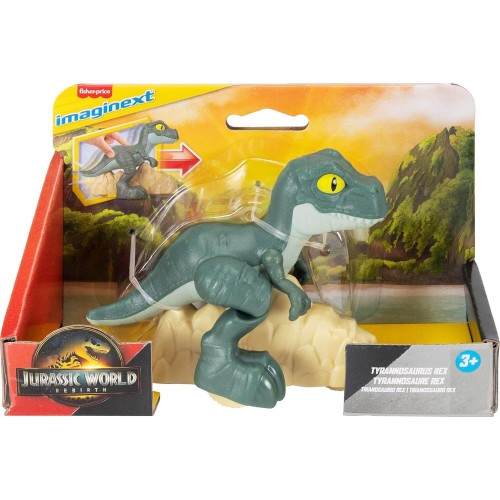 Mattel Fisher-Price Imaginext Jurassic World Δεινόσαυρος Tyrannosaurus Rex  JDK79 / JDK80 194735286294