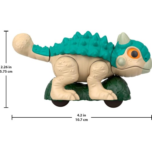 Mattel Fisher-Price  Imaginext Jurassic World Dinosaur, Ankylosaurus JDK79 / JDK81 194735286287