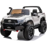 Skorpion Wheels Ηλεκτροκίνητο Αυτοκίνητο Toyota Hilux Original License 12V - Λευκό 5247074 5201671007113