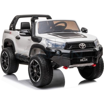 Skorpion Wheels Ηλεκτροκίνητο Αυτοκίνητο Toyota Hilux Original License 12V - Λευκό 5247074 5201671007113