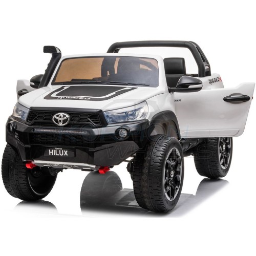 Skorpion Wheels Ηλεκτροκίνητο Αυτοκίνητο Toyota Hilux Original License 12V - Λευκό 5247074 5201671007113