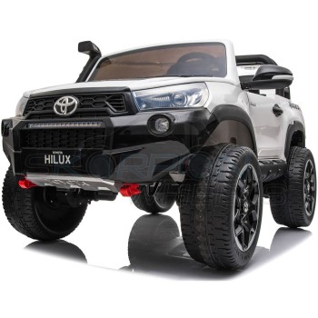 Skorpion Wheels Ηλεκτροκίνητο Αυτοκίνητο Toyota Hilux Original License 12V - Λευκό 5247074 5201671007113