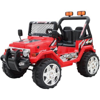 Skorpion Wheels Ηλεκτροκίνητο Αυτοκίνητο Jeep Wrangler Style 12V - Κόκκινο 5247061K 5201671009148