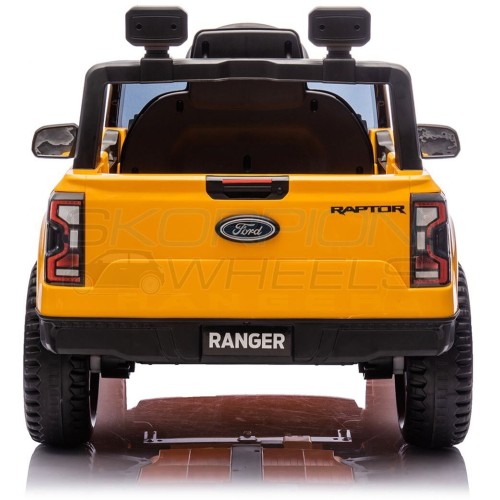 Skorpion Wheels Ηλεκτροκίνητο Αυτοκίνητο Ford F150 Raptor Original License 12V - Κίτρινο 5246083Y 5201671009179
