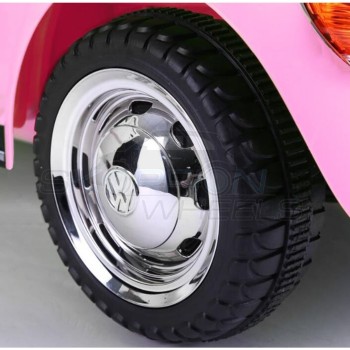 Skorpion Wheels Ηλεκτροκίνητο Αυτοκίνητο Volkswagen Beetle Original License 12V Ροζ 5246018R 5201670999976