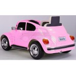 Skorpion Wheels Ηλεκτροκίνητο Αυτοκίνητο Volkswagen Beetle Original License 12V Ροζ 5246018R 5201670999976