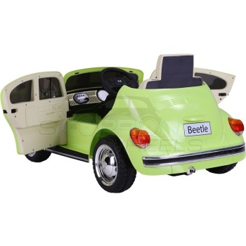 Skorpion Wheels Ηλεκτροκίνητο Αυτοκίνητο Volkswagen Beetle Original License 12V Πράσινο 5246018G 5201670999983