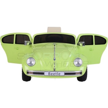 Skorpion Wheels Ηλεκτροκίνητο Αυτοκίνητο Volkswagen Beetle Original License 12V Πράσινο 5246018G 5201670999983