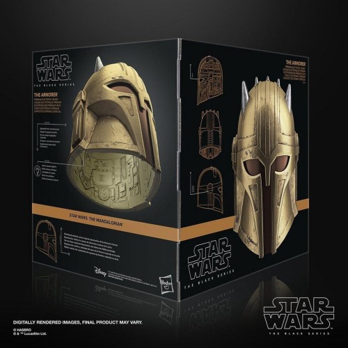 Hasbro Star Wars The Black Series The Armorer Ηλεκτρονικό Κράνος G0704 5010996282132