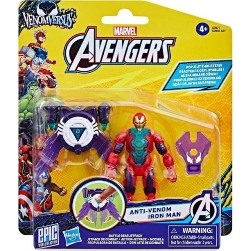 Hasbro Marvel Avengers Venomversus Epic World Of Action Anti-Venom Iron Man G0892 / G0971 5010996283832
