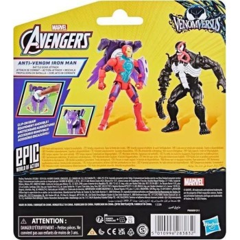 Hasbro Marvel Avengers Venomversus Epic World Of Action Anti-Venom Iron Man G0892 / G0971 5010996283832