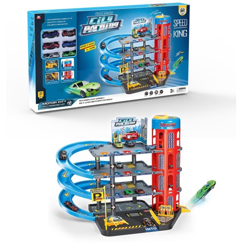 Toys-shop Choice Πάρκινγκ Πόλης Με 6 Αυτοκίνητα JI063198 6990225631988