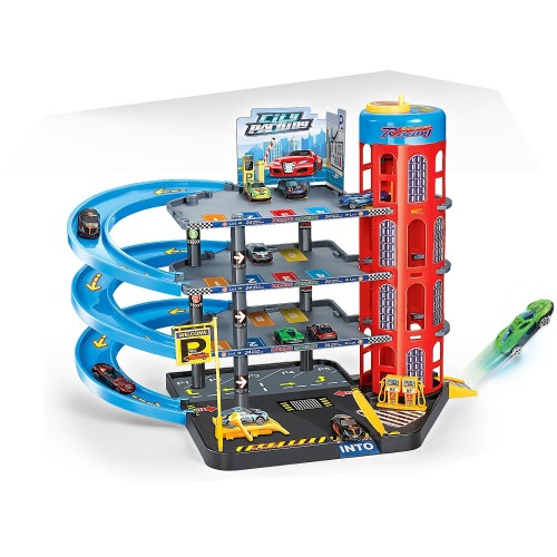 Toys-shop Choice City Parking With 6 Cars JI063198 6990225631988