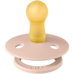 BIBS Pacifier Set Round 2Pcs. COLOUR – IVORY/BLUSH No1 12.110256 | Toys-shop.gr