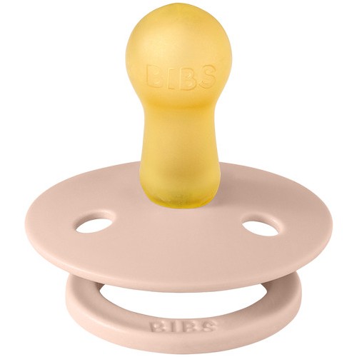 BIBS Pacifier Set Round 2Pcs. COLOUR – IVORY/BLUSH No1 12.110256 | Toys-shop.gr