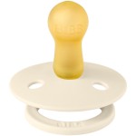 BIBS Pacifier Set Round 2Pcs. COLOUR – IVORY/BLUSH No1 12.110256 | Toys-shop.gr