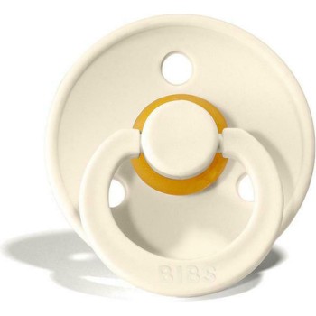 BIBS Πιπίλες 2Τμχ Καουτσούκ 0-6M Ivory/Ruby 12.110264 | Toys-shop.gr