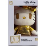 Yume Hello Kitty (50Th Anniversary) Plush Figure, 18 Cm Golden Edition TOY-0141 4895217516828
