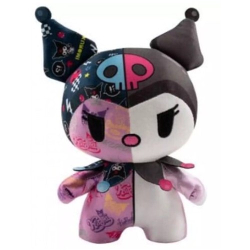 Hello Kitty Plush Figure Yume Kuromi 18 Cm Graffiti Edition TOY-0142 4895217516835