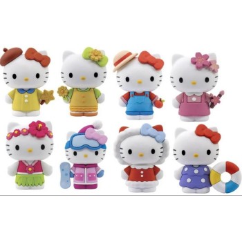 YUME Hello Kitty 5Cm Doll Four Seasons Serie TOY-0165 4895217515340