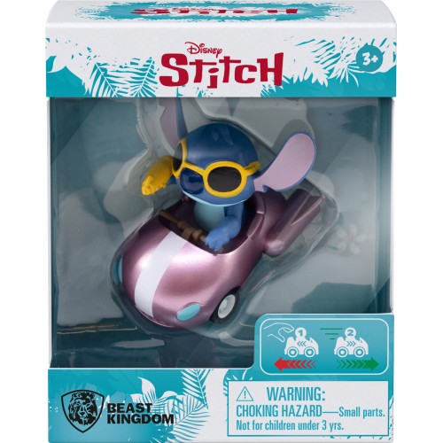 YuMe Disney Stitch Disney: Lilo & Stitch - Κόκκινο Αυτοκίνητο Με Παγωτό Συλλεκτικό Φιγούρα 15757 4895217557579