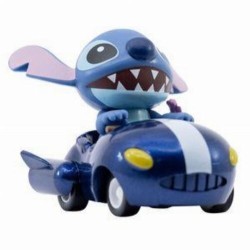 YuMe Disney Stitch Disney: Lilo & Stitch - Blue Sports Car Collectible Figure 15755 4895217557555