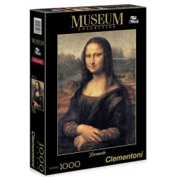 Clementoni Παζλ Museum Collection Μόνα Λίζα 1000 Τμχ 1260-31413 8005125314133