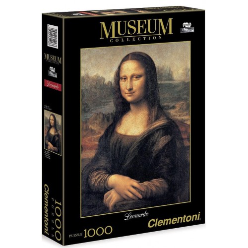 Clementoni Παζλ Museum Collection Μόνα Λίζα 1000 Τμχ 1260-31413 8005125314133
