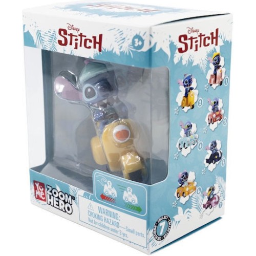 YuMe Disney Stitch Disney: Lilo & Stitch - Motorcycle Yellow Collectible Figure 15752 4895217557524
