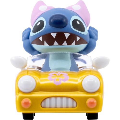 YuMe Disney Stitch Disney: Lilo & Stitch - Yellow Car Collectible Figure 15756 4895217557562