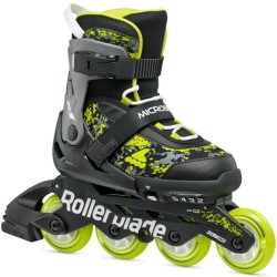 ROLLERBLADE microblade sl πατίνια - μαύρο/λάιμ χρώμα μαύρο-λάιμ, μέγεθος 36.5-40.5 43.075154/BL/LIME/36. 8059791073290