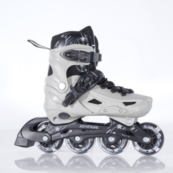 ΑΘΛΟΠΑΙΔΙΑ Warning Roller Skates - Gray Gray, Size 39-42 002.10306/GR/39 9985777012719