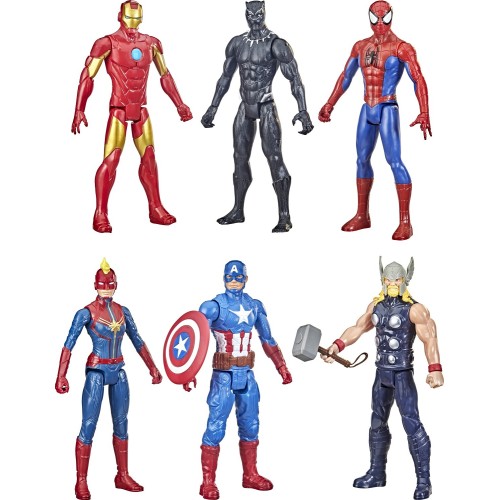 Hasbro Marvel Avengers Marvel Titan Hero 6 Action Figures Multipack 30Cm Φιγούρα Παιχνιδιού F2861 5010993918430