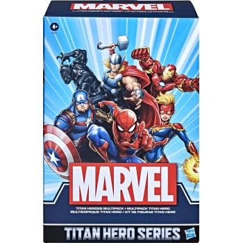 Hasbro Marvel Avengers Marvel Titan Hero 6 Action Figures Multipack 30Cm Φιγούρα Παιχνιδιού F2861 5010993918430